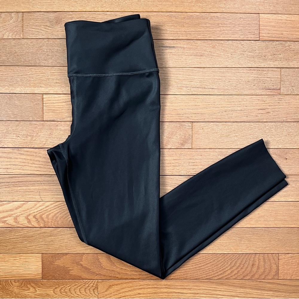GapFit Black Recycled Power Full Length Leggings in Size S